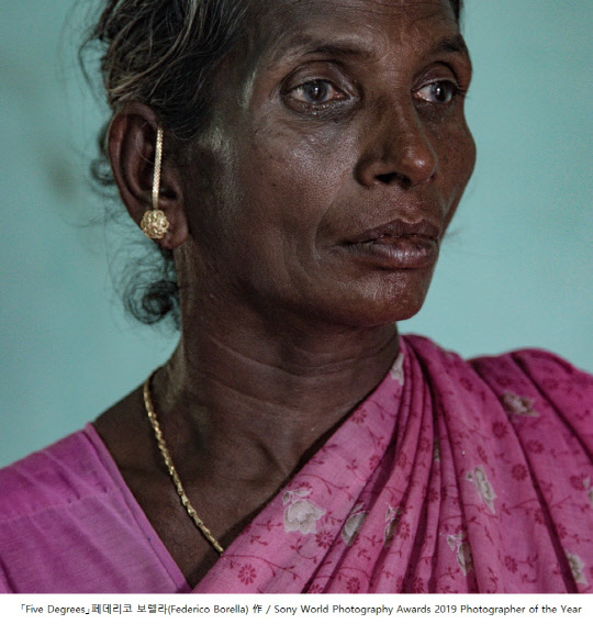 '2019 소니 월드 포토그래피 어워드' 프로 경쟁부문에서 올해의 사진작가상을 수상한 페데리코 보렐라(Federico Borella) 의 작품 'Five Degrees'. <소니코리아 제공>